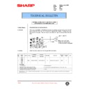 Sharp AR-505 (serv.man72) Service Manual / Technical Bulletin