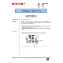 Sharp AR-507 (serv.man36) Service Manual / Technical Bulletin