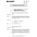 Sharp AR-5132 (serv.man101) Service Manual / Technical Bulletin