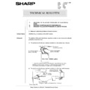 Sharp AR-5132 (serv.man103) Service Manual / Technical Bulletin