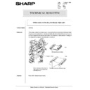 Sharp AR-5132 (serv.man104) Service Manual / Technical Bulletin