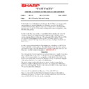 Sharp AR-5132 (serv.man122) Service Manual / Technical Bulletin