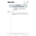 Sharp AR-5132 (serv.man129) Service Manual / Technical Bulletin
