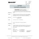 Sharp AR-5132 (serv.man132) Service Manual / Technical Bulletin