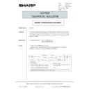 Sharp AR-5132 (serv.man133) Service Manual / Technical Bulletin