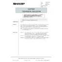 Sharp AR-5132 (serv.man134) Service Manual / Technical Bulletin