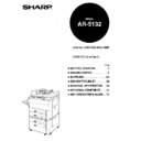 Sharp AR-5132 (serv.man49) User Manual / Operation Manual