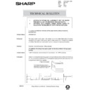 Sharp AR-5132 (serv.man65) Service Manual / Technical Bulletin