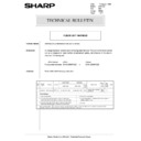 Sharp AR-5132 (serv.man67) Service Manual / Technical Bulletin