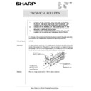 Sharp AR-5132 (serv.man72) Service Manual / Technical Bulletin