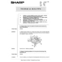Sharp AR-5132 (serv.man73) Service Manual / Technical Bulletin