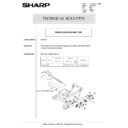 Sharp AR-5132 (serv.man74) Service Manual / Technical Bulletin