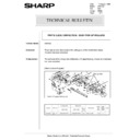 Sharp AR-5132 (serv.man78) Service Manual / Technical Bulletin