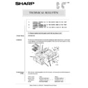 Sharp AR-5132 (serv.man80) Service Manual / Technical Bulletin