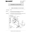 Sharp AR-5132 (serv.man81) Service Manual / Technical Bulletin