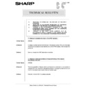 Sharp AR-5132 (serv.man82) Service Manual / Technical Bulletin