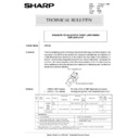 Sharp AR-5132 (serv.man83) Service Manual / Technical Bulletin