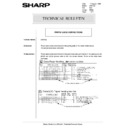 Sharp AR-5132 (serv.man84) Service Manual / Technical Bulletin