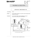 Sharp AR-5132 (serv.man88) Service Manual / Technical Bulletin