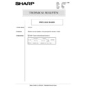 Sharp AR-5132 (serv.man89) Service Manual / Technical Bulletin