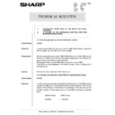 Sharp AR-5132 (serv.man90) Service Manual / Technical Bulletin