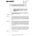 Sharp AR-5132 (serv.man92) Service Manual / Technical Bulletin