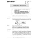 Sharp AR-5132 (serv.man95) Service Manual / Technical Bulletin