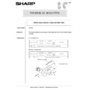 Sharp AR-5132 (serv.man97) Service Manual / Technical Bulletin