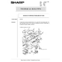 Sharp AR-5132 (serv.man98) Service Manual / Technical Bulletin