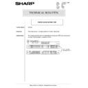 Sharp AR-5132 (serv.man99) Service Manual / Technical Bulletin