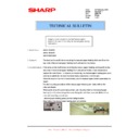 Sharp AR-5320E (serv.man20) Service Manual / Technical Bulletin