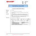 Sharp AR-810 (serv.man55) Service Manual / Technical Bulletin