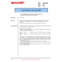Sharp AR-810 (serv.man56) Service Manual / Technical Bulletin