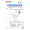 Sharp AR-C150 (serv.man101) Service Manual / Technical Bulletin