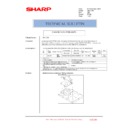 Sharp AR-C150 (serv.man20) Service Manual / Technical Bulletin