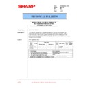 Sharp AR-C150 (serv.man37) Service Manual / Technical Bulletin