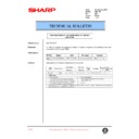 Sharp AR-C150 (serv.man52) Service Manual / Technical Bulletin