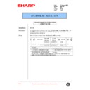 Sharp AR-C150 (serv.man75) Service Manual / Technical Bulletin