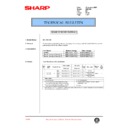 Sharp AR-C150 (serv.man79) Service Manual / Technical Bulletin