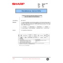 Sharp AR-C150 (serv.man80) Service Manual / Technical Bulletin