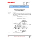 Sharp AR-C150 (serv.man82) Service Manual / Technical Bulletin