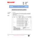 Sharp AR-C150 (serv.man95) Service Manual / Technical Bulletin