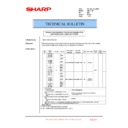 Sharp AR-C160 (serv.man19) Service Manual / Technical Bulletin