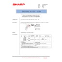 Sharp AR-C170 (serv.man70) Service Manual / Technical Bulletin