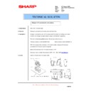 Sharp AR-C170 (serv.man72) Service Manual / Technical Bulletin