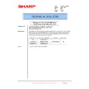 Sharp AR-C172M (serv.man34) Service Manual / Technical Bulletin