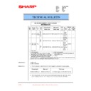Sharp AR-C250 (serv.man40) Service Manual / Technical Bulletin