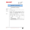 Sharp AR-C250 (serv.man47) Service Manual / Technical Bulletin