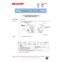 Sharp AR-C250 (serv.man80) Service Manual / Technical Bulletin