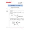 Sharp AR-C260 (serv.man48) Service Manual / Technical Bulletin